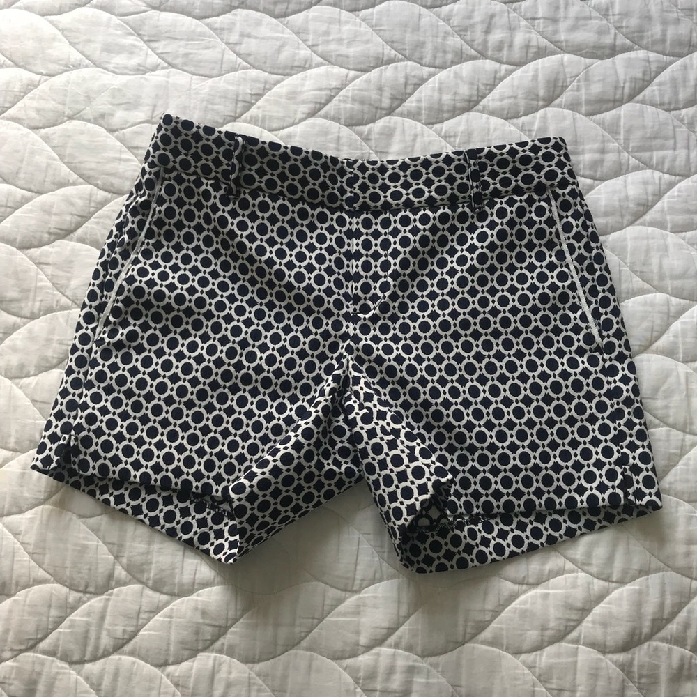 Banana Republic Navy Jacquard Shorts